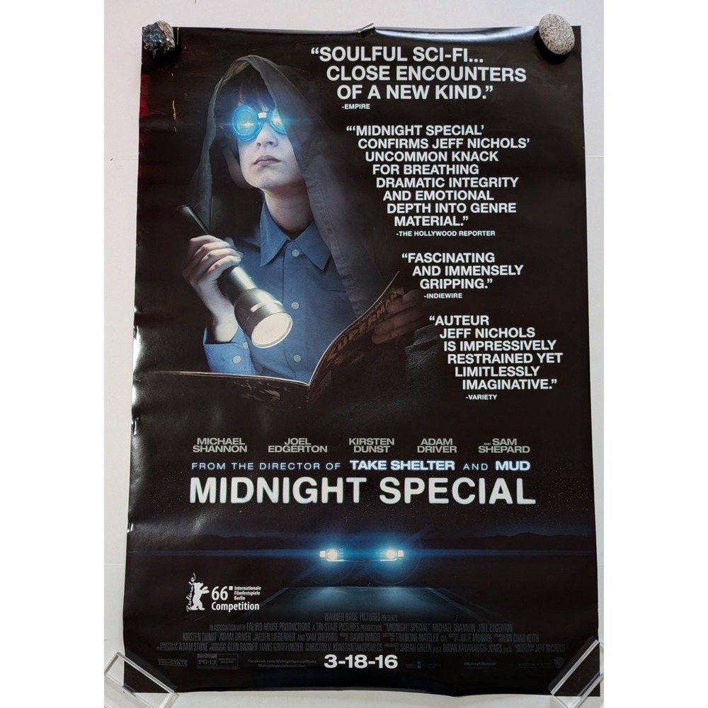 Midnight Special 2016 movie poster Original DS One sheet 27x40 Double Sided
